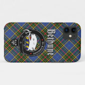 Coques Case-Mate iPhone Bethune Clan Badge & Tartan Phone Case (Dos (Horizontal))