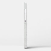 Coques Case-Mate iPhone béton peint blanc (Verso / Gauche)