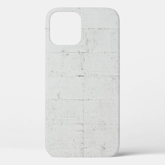 Coques Case-Mate iPhone béton peint blanc (Verso)