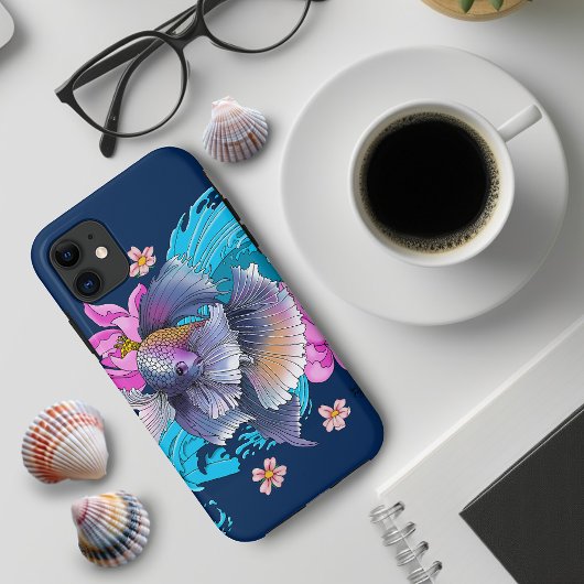 Coques Case-Mate iPhone Betta Combattant Siamois