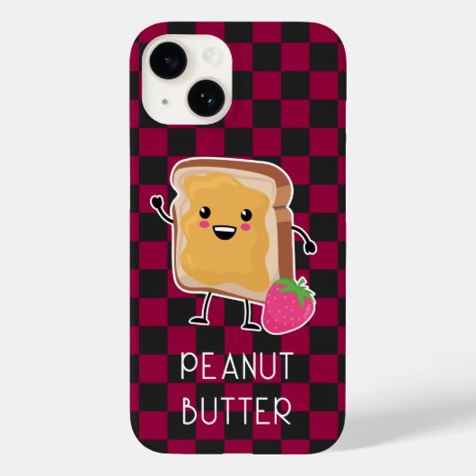 Coques Case-Mate iPhone Better Together (PB & J) : Beurre d'arachide (Verso)