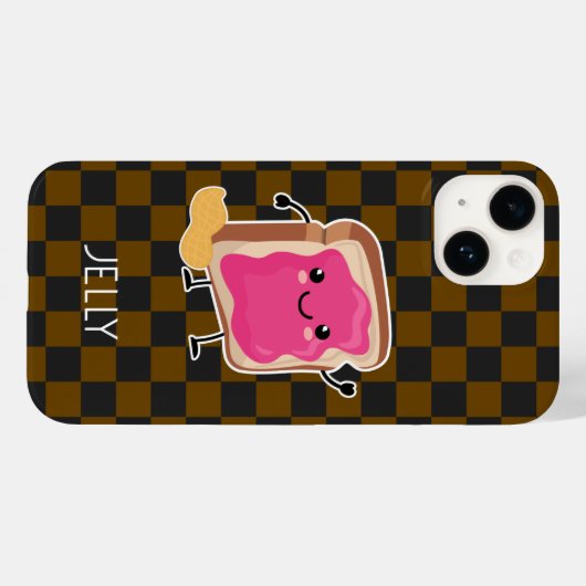 Coques Case-Mate iPhone Better Together (PB & J) : Jelly (Verso (horizontal))