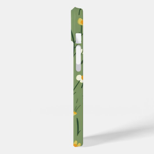 Coques Case-Mate iPhone Beurre D'Été Sur Vert (Verso / Gauche)