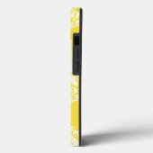 Coques Case-Mate iPhone Beurre Jaune Chalet Sud Damas (Verso / Gauche)