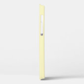 Coques Case-Mate iPhone Beurre jaune uni (Verso / Gauche)