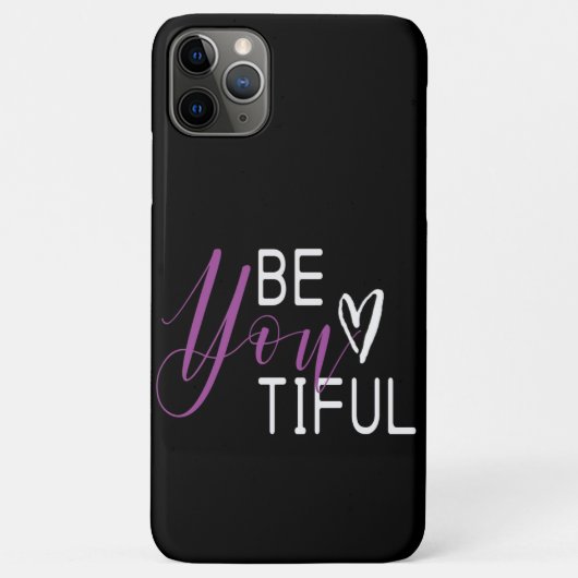 Coques Case-Mate iPhone Beyou tiful quote Beautiful Heart Typografy (Dos)