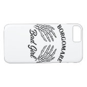 Coques Case-Mate iPhone Bgm Bad Girl - Skeleton Heart Mains (Dos (Horizontal))