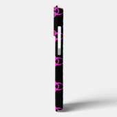 Coques Case-Mate iPhone Bialéa rose avec texte personnalisé (Verso / Gauche)