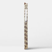 Coques Case-Mate iPhone Bible book page writing texture (Verso / Gauche)
