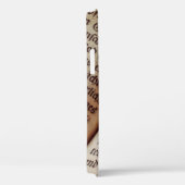 Coques Case-Mate iPhone Bible book page writing texture (Verso / Droite)