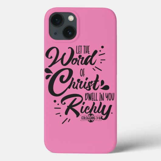 Coques Case-Mate iPhone Bible chrétienne Verse (Verso)