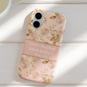 Coques Case-Mate iPhone Bible Verse Floral