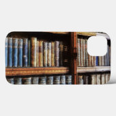 Coques Case-Mate iPhone Bibliothèque médiévale et livres de l'Antiquité (Verso (horizontal))