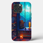 Coques Case-Mate iPhone Bibliothèque Night Sky (Verso)