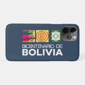 Coques Case-Mate iPhone bicentenaire Bolivie (Dos (Horizontal))