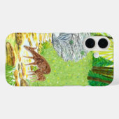 Coques Case-Mate iPhone Biche et faon (Verso (horizontal))