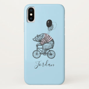 Case-Mate iPhone Case Bicyclette à ballon Ajouter Votre Nom
