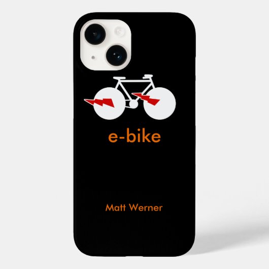 Coques Case-Mate iPhone bicyclette = vélo = faisant du vélo. gentil (Verso)