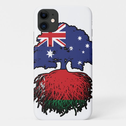 Coques Case-Mate iPhone Biélorussie Australie Australie racine d'arbre (Dos)