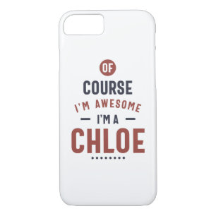 Case-Mate iPhone Case Bien sûr que je suis génial Je suis un Chloé