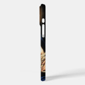 Coques Case-Mate iPhone Bienheureuse Mère et Christ Enfant Monogrammé (Verso / Gauche)