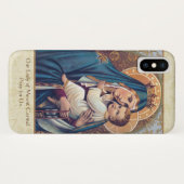 Coques Case-Mate iPhone Bienheureuse Vierge Marie Mont Carmel (Dos (Horizontal))