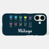 Coques Case-Mate iPhone Bienvenue à Malaga 1 : El Café (Verso (horizontal))