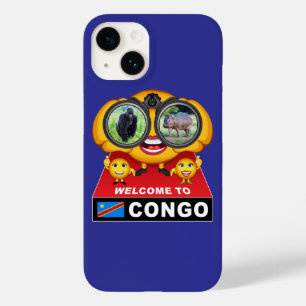 Coque Pour iPhone 14 Bienvenue au Congo