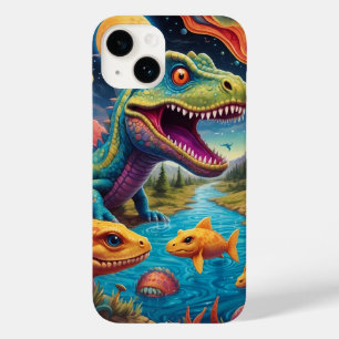 Coque Pour iPhone 14 Bienvenue dans le monde magique de Dino Delights