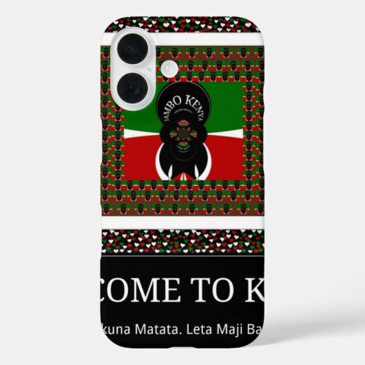 Coques Case-Mate iPhone Bienvenue sur Magical Kenya : Hakuna Matata (Verso)