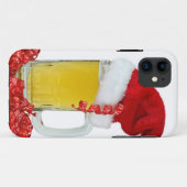 Coques Case-Mate iPhone Bière père Noël (Dos (Horizontal))
