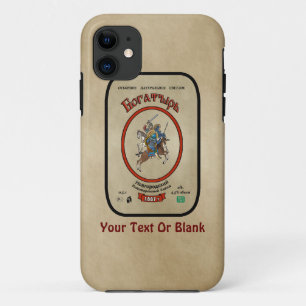 Coque iPhone 11 Bière russe Bogatyr