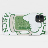 Coques Case-Mate iPhone bière verte en détresse st patrick (Dos (Horizontal))