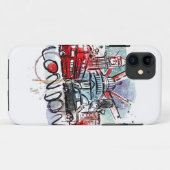 Coques Case-Mate iPhone big ben bus monument de londres (Dos (Horizontal))