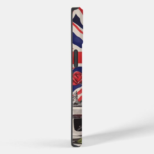 Coques Case-Mate iPhone Big Ben et le Rose d'Angleterre 1 (Verso / Droite)