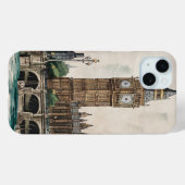 Coques Case-Mate iPhone Big Ben London Vintage (Verso (horizontal))