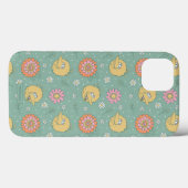 Coques Case-Mate iPhone Big Bird | Good Vibes Floral Pattern (Verso (horizontal))
