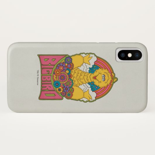 Coques Case-Mate iPhone Big Bird | Psychédélique (Dos (Horizontal))