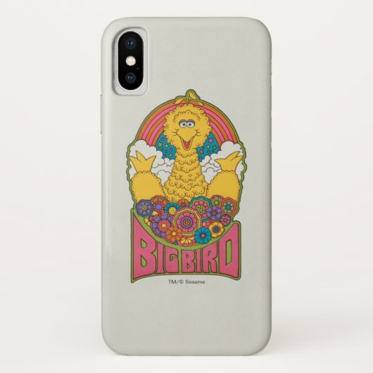 Coques Case-Mate iPhone Big Bird | Psychédélique (Dos)