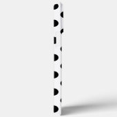 Coques Case-Mate iPhone Big Black Polka Dots (Verso / Droite)