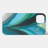 Coques Case-Mate iPhone Big Blue Leaf I (Verso (horizontal))