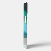 Coques Case-Mate iPhone Big Blue Leaf I (Verso / Droite)