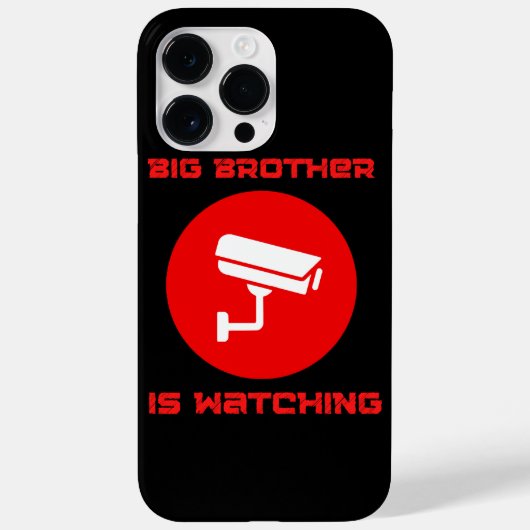 Coques Case-Mate iPhone Big Brother is Watching  1984 ingsoc (Verso)