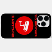 Coques Case-Mate iPhone Big Brother is Watching  1984 ingsoc (Verso (horizontal))