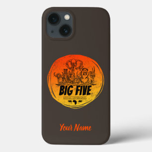 Case-Mate iPhone Case Big Five of Africa Safari Eléphant Vintage, Lion