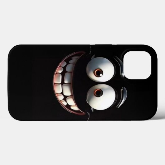 Coques Case-Mate iPhone Big Grin Blackout iPhone Case (Verso (horizontal))