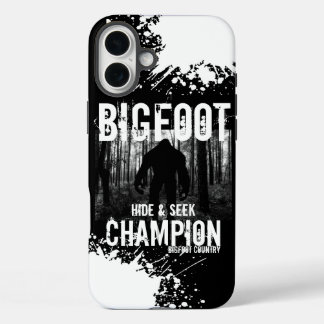 Coques iPhone 16 Plus Bigfoot Cacher et Rechercher Champion