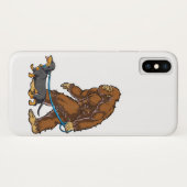 Coques Case-Mate iPhone Bigfoot Dog Walk Dachshund T Sasquatch Kids Men W (Dos (Horizontal))
