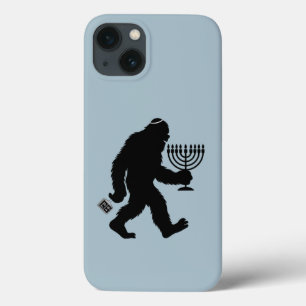 Case-Mate iPhone Case Bigfoot juif Hanukkah Chanukah Humour Hilarant