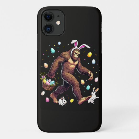 Coques Case-Mate iPhone Bigfoot Pâques drôle Sasquatch (Dos)
